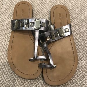 BCBGMaxAzria Bejeweled Sandals